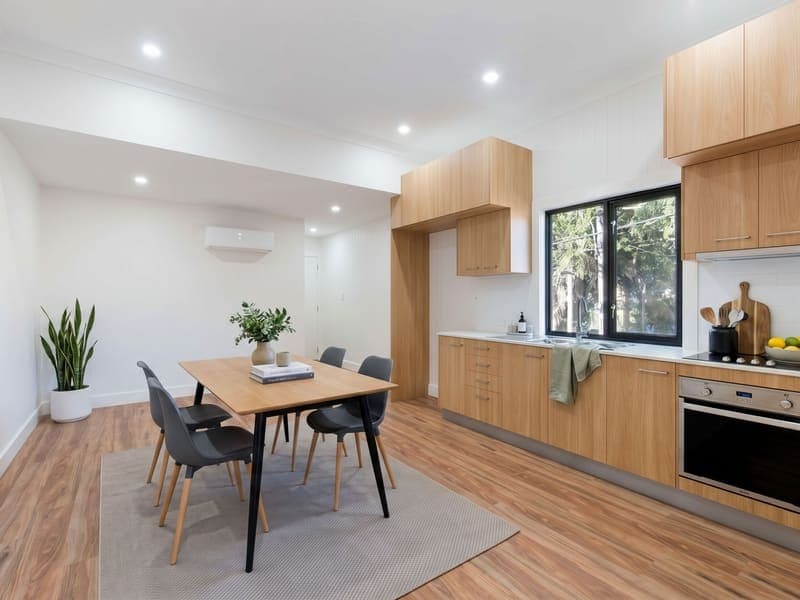 Modern staged kitchen — AI virtual staging result