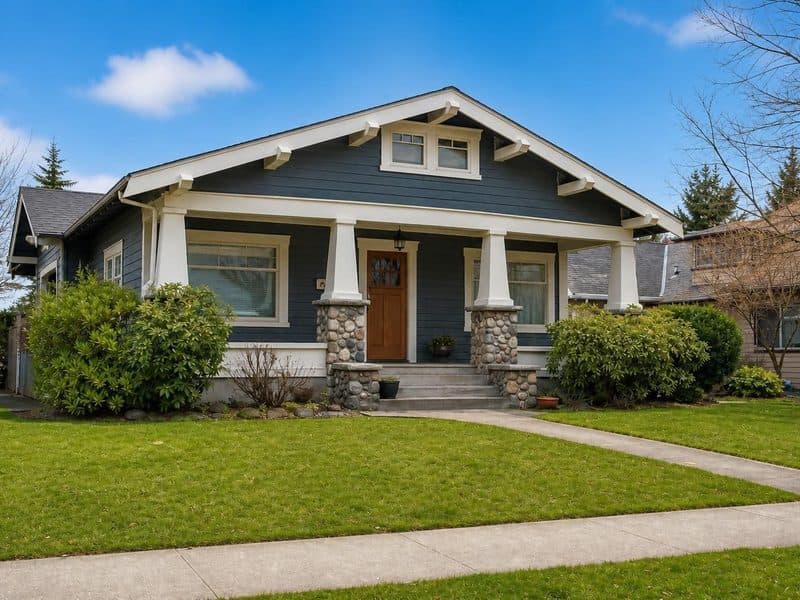 Curb Appeal staged exterior — AI virtual staging result